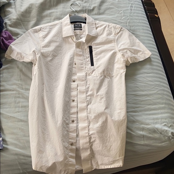 Armani sport short sleeve button down - Picture 1 of 3